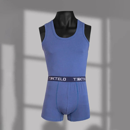 Comfortable and breathable men's cotton underwear set for daily wear