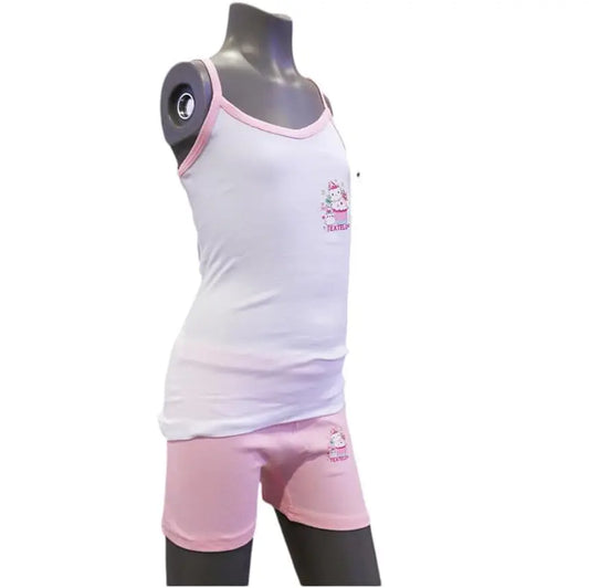 Durable and comfortable girls' underwear set in assorted colors