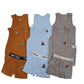 boy's Underwear 100% Cotton Vests And Briefs Set of (6 Piece) colors- printed 3 color Textelo