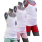 Cotton Underwear Set Girls (3Piece) Vests and Briefs in Two Colors Textelo