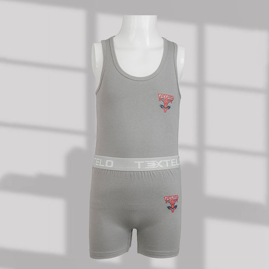 Comfort fit boys' cotton boxers with elastic waistband for all-day wear