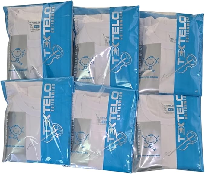Comfortable and breathable boys' cotton T-shirts and boxers