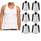 Under Shirt White 100% Cotton Vests Sport