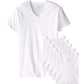 Underwear Cotton Undershirt Crew Neck / Neckline V-Neck Underwear 100% cotton White