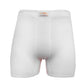 White boxer shorts  combed  Comfort-Fit Underwear for men's Cotton 100% Long Leg Short Briefs (6 Pack) Closed